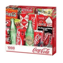 Springbok Vintage Soda Cans Jigsaw Puzzle - 1000pc