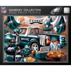 MasterPieces 1000 Piece Jigsaw Puzzle for Adults - NFL Philadelphia Eagles Gameday - 19.25"x26.75"