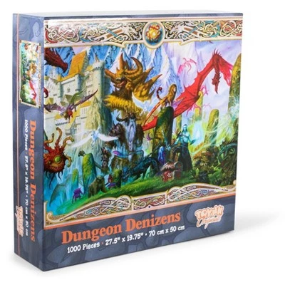 Toynk Dungeon Denizens Mythical Monster Puzzle | 1000 Piece Jigsaw Puzzle 1 Toynk Dungeon Denizens Mythical Monster Puzzle | 1000 Piece Jigsaw Puzzle