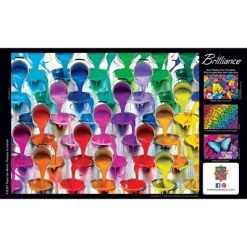 MasterPieces 550 Piece Jigsaw Puzzle For Adults, Family, Or Kids - Paint The World - 18"x24" -Puzzles Sales 2022 unnamed file 3986