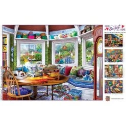 MasterPieces 550 Piece Jigsaw Puzzle For Adults, Family, Or Kids - Puzzler's Retreat - 18"x24" -Puzzles Sales 2022 unnamed file 4014