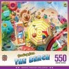 MasterPieces 550 Piece Jigsaw Puzzle For Adults, Family, Or Kids - Greetings From The Beach - 18"x24"