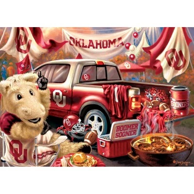 MasterPieces 1000 Piece Jigsaw Puzzle for Adults - NCAA Oklahoma Sooners Gameday - 19.25"x26.75" 2 MasterPieces 1000 Piece Jigsaw Puzzle for Adults - NCAA Oklahoma Sooners Gameday - 19.25"x26.75" - Image 2