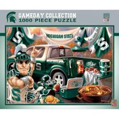MasterPieces 1000 Piece Jigsaw Puzzle for Adults - NCAA Michigan State Spartans Gameday - 19.25"x26.75"