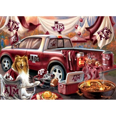 MasterPieces 1000 Piece Jigsaw Puzzle for Adults - NCAA Texas A&M Aggies Gameday - 19.25"x26.75" 2 MasterPieces 1000 Piece Jigsaw Puzzle for Adults - NCAA Texas A&M Aggies Gameday - 19.25"x26.75" - Image 2