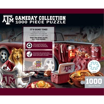 MasterPieces 1000 Piece Jigsaw Puzzle for Adults - NCAA Texas A&M Aggies Gameday - 19.25"x26.75" 3 MasterPieces 1000 Piece Jigsaw Puzzle for Adults - NCAA Texas A&M Aggies Gameday - 19.25"x26.75" - Image 3