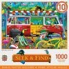 MasterPieces 1000 Piece Seek & Find Jigsaw Puzzle For Adults, Family, Or Kids - Van Life - 19.25"x26.75"