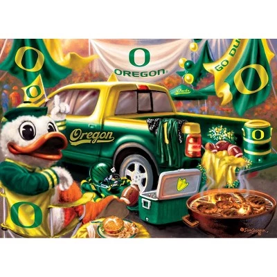 MasterPieces 1000 Piece Jigsaw Puzzle for Adults - NCAA Oregon Ducks Gameday - 19.25"x26.75" 2 MasterPieces 1000 Piece Jigsaw Puzzle for Adults - NCAA Oregon Ducks Gameday - 19.25"x26.75" - Image 2