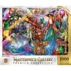 MasterPieces 1000 Piece Jigsaw Puzzle For Adults, Family, Or Kids - Wizard's Laboratory - 26.75"x 19.25"