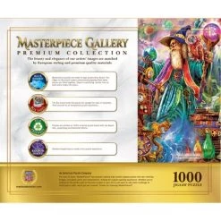 MasterPieces 1000 Piece Jigsaw Puzzle For Adults, Family, Or Kids - Wizard's Laboratory - 26.75"x 19.25" -Puzzles Sales 2022 unnamed file 4161