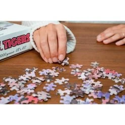 Toynk King Of The Tigers Animal Puzzle | 1000 Piece Jigsaw Puzzle -Puzzles Sales 2022 unnamed file 4166