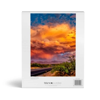 blanc Desert Clouds, Arizona Jigsaw Puzzle - 500pc 4 blanc Desert Clouds, Arizona Jigsaw Puzzle - 500pc - Image 4