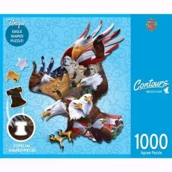 MasterPieces 1000 Piece Jigsaw Puzzle For Adults, Family, Or Kids - Majestic Flight - 23.5"x32.15"