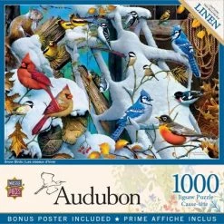 MasterPieces 1000 Piece Jigsaw Puzzle For Adults, Family, Or Kids - Snow Birds - 19.25"x26.75"
