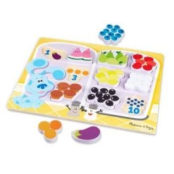 Blue's Clues & You! Melissa & Doug Blues Clues & You! Chunky Puzzle 10pc - Fridge Food -Puzzles Sales 2022 unnamed file 42