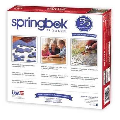 Springbok Christmas Store Jigsaw Puzzle - 500pc 2 Springbok Christmas Store Jigsaw Puzzle - 500pc - Image 2