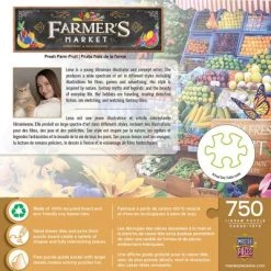 MasterPieces 750 Piece Jigsaw Puzzle For Adults, Family, Or Kids - Fresh Farm Fruit - 18"x24" -Puzzles Sales 2022 unnamed file 4206