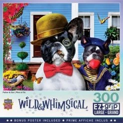 MasterPieces 300 Piece EZ Grip Jigsaw Puzzle - Father & Son - 18"x24"