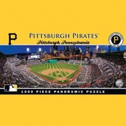 MasterPieces 1000 Piece Sports Jigsaw Puzzle - MLB Pittsburgh Pirates Center View Panoramic - 13"x39"