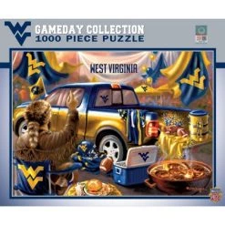 MasterPieces 1000 Piece Jigsaw Puzzle for Adults - NCAA West Virginia Mountaineers Gameday - 19.25"x26.75"
