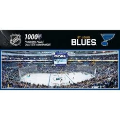 MasterPieces 1000 Piece Sports Jigsaw Puzzle - NHL St. Louis Blues Center View Panoramic - 13"x39"