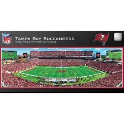MasterPieces 1000 Piece Sports Jigsaw Puzzle - NFL Tampa Bay Buccaneers Center View Panoramic - 13"x39"