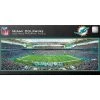 MasterPieces 1000 Piece Sports Jigsaw Puzzle - NFL Miami Dolphins Center View Panoramic - 13"x39"