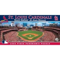 MasterPieces 1000 Piece Sports Jigsaw Puzzle - MLB St. Louis Cardinals Center View Panoramic - 13"x39"
