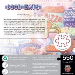 MasterPieces 550 Piece Jigsaw Puzzle For Adults, Family, Or Kids - Viva Italia - 18"x24" -Puzzles Sales 2022 unnamed file 4306