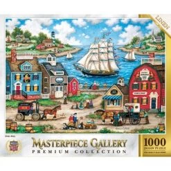 MasterPieces 1000 Piece Jigsaw Puzzle For Adults, Family, Or Kids - Ships Ahoy - 26.75"x 19.25"