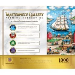 MasterPieces 1000 Piece Jigsaw Puzzle For Adults, Family, Or Kids - Ships Ahoy - 26.75"x 19.25" -Puzzles Sales 2022 unnamed file 4312