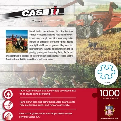 MasterPieces 1000 Piece Jigsaw Puzzle For Adults, Family, Or Kids - Teamwork - 19.25"x26.75" 3 MasterPieces 1000 Piece Jigsaw Puzzle For Adults, Family, Or Kids - Teamwork - 19.25"x26.75" - Image 3
