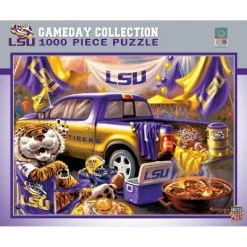 MasterPieces 1000 Piece Jigsaw Puzzle for Adults - NCAA LSU Tigers Gameday - 19.25"x26.75"