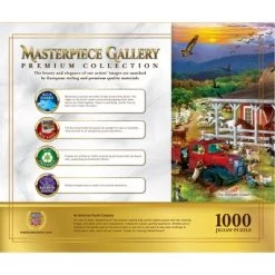 MasterPieces 1000 Piece Jigsaw Puzzle For Adults, Family, Or Kids - The Barnyard Crowd - 26.75"x 19.25" 7 MasterPieces 1000 Piece Jigsaw Puzzle For Adults, Family, Or Kids - The Barnyard Crowd - 26.75"x 19.25" -Puzzles Sales 2022 unnamed file 4352