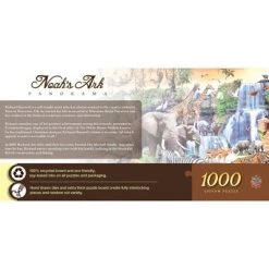 MasterPieces 1000 Piece Jigsaw Puzzle For Adults, Family, Or Kids - Noah's Ark [1000 Pano] - 13"x 39" -Puzzles Sales 2022 unnamed file 4371