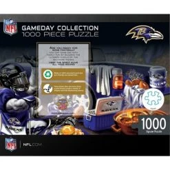 MasterPieces 1000 Piece Jigsaw Puzzle for Adults - NFL Baltimore Ravens Gameday - 19.25"x26.75" 7 MasterPieces 1000 Piece Jigsaw Puzzle for Adults - NFL Baltimore Ravens Gameday - 19.25"x26.75" -Puzzles Sales 2022 unnamed file 4386
