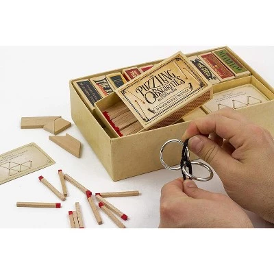 Professor Puzzle The Obscurities 10 Matchbox Puzzles & 50 Challenges Box of Brain Teasers 1 Professor Puzzle The Obscurities 10 Matchbox Puzzles & 50 Challenges Box of Brain Teasers