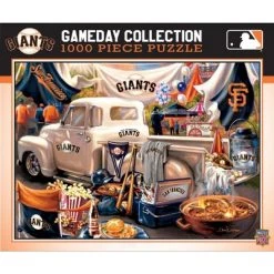 MasterPieces 1000 Piece Jigsaw Puzzle for Adults - MLB San Francisco Giants Gameday - 19.25"x26.75"
