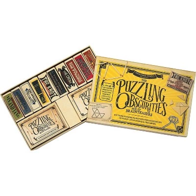 Professor Puzzle The Obscurities 10 Matchbox Puzzles & 50 Challenges Box of Brain Teasers 3 Professor Puzzle The Obscurities 10 Matchbox Puzzles & 50 Challenges Box of Brain Teasers - Image 3
