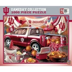 MasterPieces 1000 Piece Jigsaw Puzzle for Adults - NCAA Indiana Hoosiers Gameday - 19.25"x26.75"