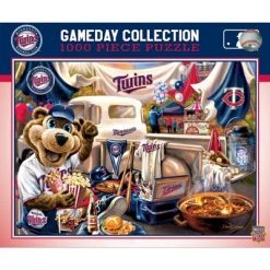 MasterPieces 1000 Piece Jigsaw Puzzle for Adults - MLB Minnesota Twins Gameday - 19.25"x26.75"