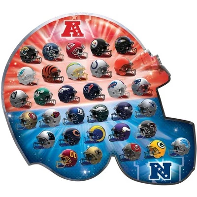 MasterPieces Sports Puzzle - All Teams 500 Piece Jigsaw Puzzle for Adults - NFL Helmet Shaped Puzzle - 25" x 22" 3 MasterPieces Sports Puzzle - All Teams 500 Piece Jigsaw Puzzle for Adults - NFL Helmet Shaped Puzzle - 25" x 22" - Image 3