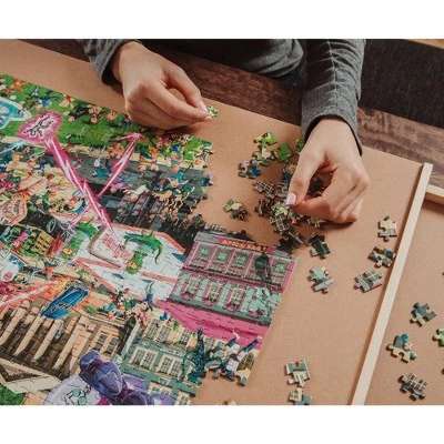 Toynk Alien Attack Sci-Fi Classics 1000-Piece Jigsaw Puzzle 3 Toynk Alien Attack Sci-Fi Classics 1000-Piece Jigsaw Puzzle - Image 3