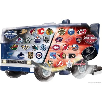 MasterPieces Sports Puzzle - All Teams 500 Piece Jigsaw Puzzle for Adults - NHL Zamboni Shaped Puzzle - 30"x18.3284" 3 MasterPieces Sports Puzzle - All Teams 500 Piece Jigsaw Puzzle for Adults - NHL Zamboni Shaped Puzzle - 30"x18.3284" - Image 3