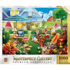 MasterPieces 1000 Piece Jigsaw Puzzle For Adults, Family, Or Kids - Yardsale Day - 26.75"x 19.25"