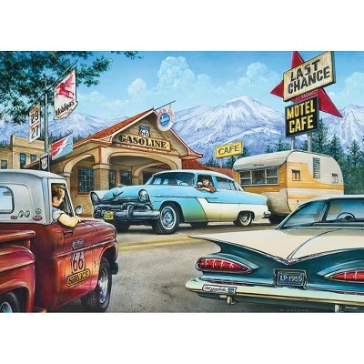 MasterPieces 1000 Piece Jigsaw Puzzle For Adults, Family, Or Kids - On The Road Again - 19.25"x26.75" 2 MasterPieces 1000 Piece Jigsaw Puzzle For Adults, Family, Or Kids - On The Road Again - 19.25"x26.75" - Image 2