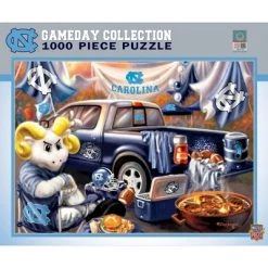 MasterPieces 1000 Piece Jigsaw Puzzle for Adults - NCAA UNC Tar Heels Gameday - 19.25"x26.75"