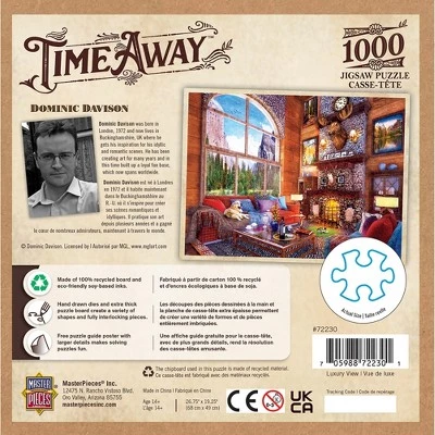 MasterPieces 1000 Piece Jigsaw Puzzle For Adults, Family, Or Kids - Luxury View - 19.25"x26.75" 3 MasterPieces 1000 Piece Jigsaw Puzzle For Adults, Family, Or Kids - Luxury View - 19.25"x26.75" - Image 3