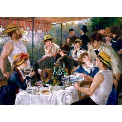 MasterPieces 1000 Piece Jigsaw Puzzle For Adults, Family, Or Kids - Luncheon of The Boating Party - 19.25"x26.75" 2 MasterPieces 1000 Piece Jigsaw Puzzle For Adults, Family, Or Kids - Luncheon of The Boating Party - 19.25"x26.75" - Image 2