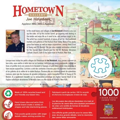 MasterPieces 1000 Piece Jigsaw Puzzle For Adults, Family, Or Kids - Appleton BBQ - 19.25"x26.75" 3 MasterPieces 1000 Piece Jigsaw Puzzle For Adults, Family, Or Kids - Appleton BBQ - 19.25"x26.75" - Image 3